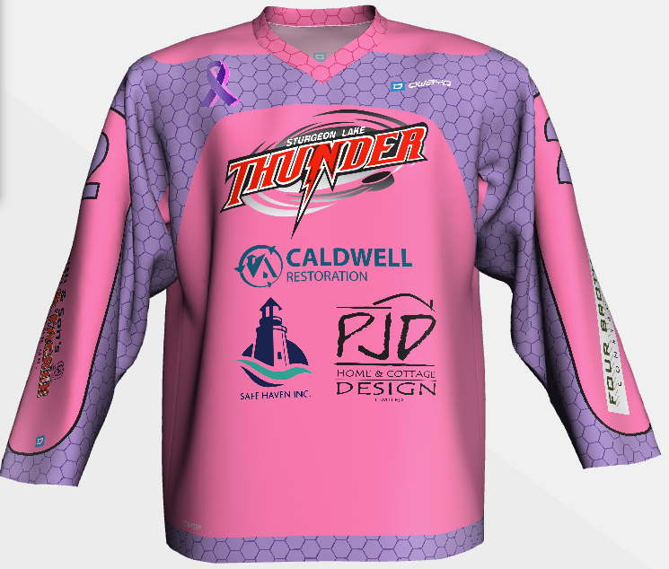 Twin City Thunder “Rock the Rink Pink”