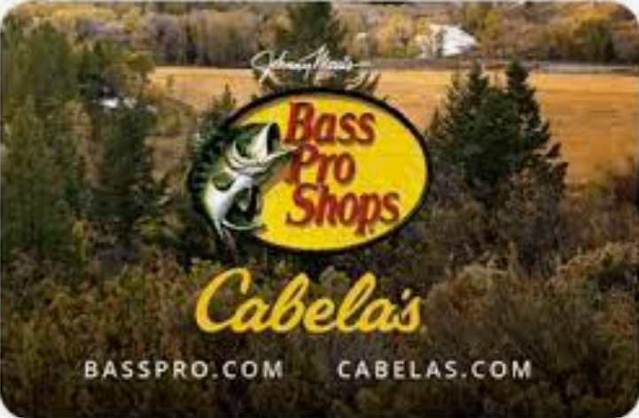 Cabelas - Bass Pro Shops Gift Card